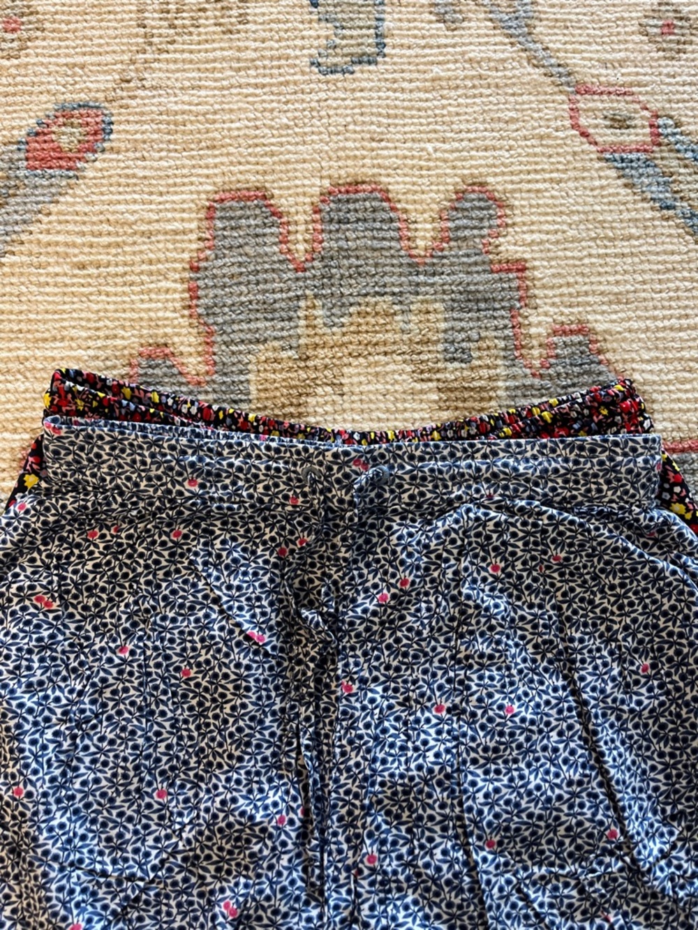 J. Crew Factory Multi Floral Elastic-Waist Shorts - Picture 5 of 5